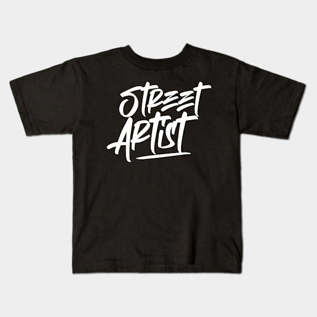 Urban Arts Street Artist Art Spray Graffiti Street Kids T-Shirt by dr3shirts